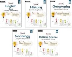 Full Marks Class 11 Combo of 5 Books - English Core + History + Geography + Sociology + Political Science | Complete Study Material
