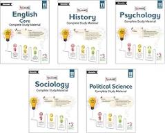 Full Marks Class 11 Combo of 5 Books - English Core + History + Psychology + Sociology + Political Science | Complete Study Material