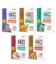 Arihant ISC Chapterwise Question Bank Class 12 Economics Accountancy Business Studies Commerce English