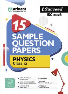 I Succeed ISC 2026 15 Sample Question Papers Physics Class 12