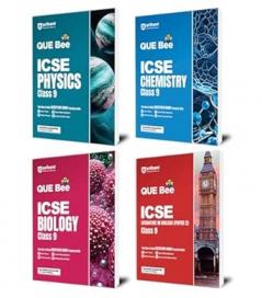 Que Bee ICSE Biologyphysics chemistry Literature In English (Paper 2) Class 9