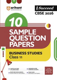 CBSE Sample Business Studies 11th