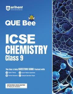 Arihant QUE Bee ICSE Chemistry Question Bank For Class 9