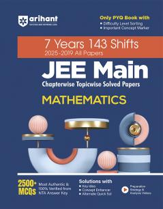 JEE Main Chapterwise Mathematics Solved (E)