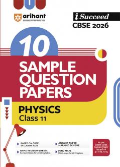 Isucceed CBSE Sample Question papers Physics  Class 11th