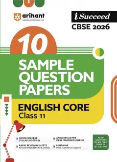 I Succeed Sample English Core 11th