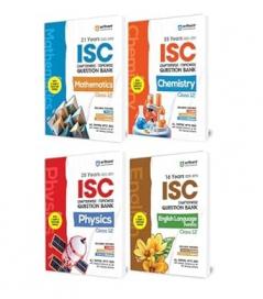 Arihant ISC Chapterwise-Topicwise Question Bank  Physics ChemistryMathematics and English Class 12