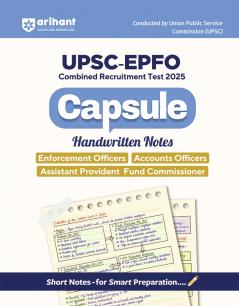 UPSC EPFO Capsule Handwritten Notes (E)