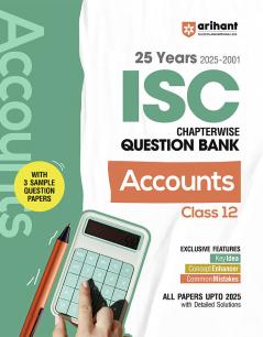 ISC Chapterwise Accounts 12th