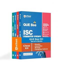 QUE Bee ISC Physics Chemistry  Biology and Computer Science Class 12