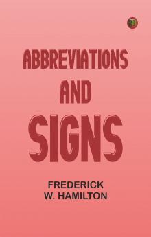Abbreviations and Signs