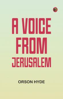 A Voice from Jerusalem
