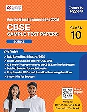 CBSE Class 10 Science Sample Test Papers | 2026 Exam Prep | Solved Board Paper 2025 + 12 Practice Papers + MCQs + QR Solutions | Macmillan