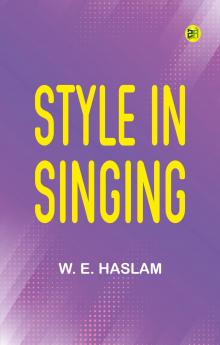 Style in Singing