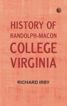 History of Randolph-Macon College Virginia