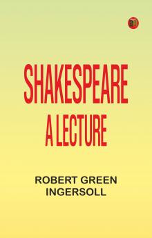 Shakespeare: A Lecture
