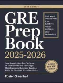 GRE Prep Book 2025-2026