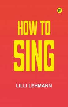 How to Sing