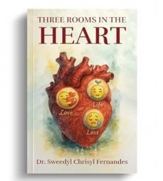 Three Rooms in The Heart: A Physician’s Reflection on a Beating Heart in Three Acts: Love Life and Loss.
