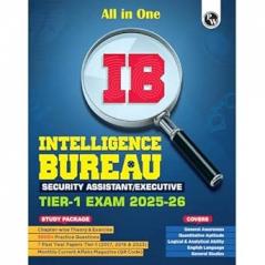 PW All in One IB (Intelligence Bureau) Security Assistant/Executive Tier-1 Exam 2025-26
