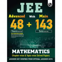 PW JEE Advanced 48 Years (2025-1978) with JEE Main 143 Sets PYQs (2025-2019) Mathematics | Chapterwise and Topicwise Solved Papers For JEE Main & Advanced 2026 Exams