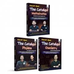 PW Class 12 Board The Catalyst For Physics Chemistry & Maths Combo of 3 Books
