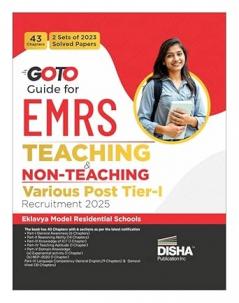 Disha GoTo Guide for EMRS Teaching/ Non Teaching Various Post Tier I Recruitment 2025 | Eklavya Model Residential School