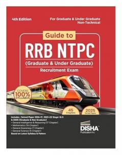 Disha Guide to RRB NTPC (Graduate & Undergraduate) Recruitment Exam 4th Edition | Railway Recruitment Board | Non-Technical Popular Categories
