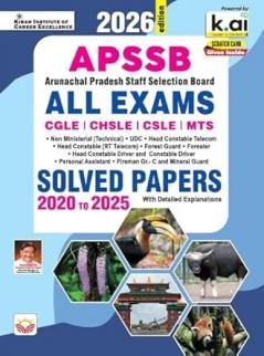 APSSB ALL Exams CGLE  CHSL  CSLE  MTS Solved Papers 2020 To 2025 ( English Medium) (5746)