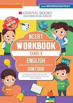 Oswaal NCERT Workbook Class-5 English (Santoor)