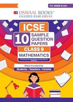 ICSE 10 Sample Question Papers Class-9 Mathematics