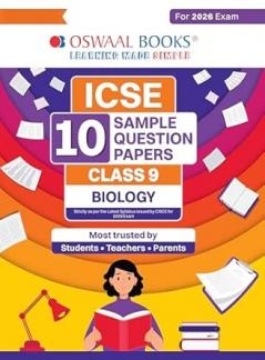 ICSE 10 Sample Question Papers Class-9 Biology