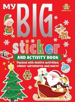 My Big Sticker and Activity Book: Christmas Festivities