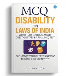 MCQ on Disability Laws of India