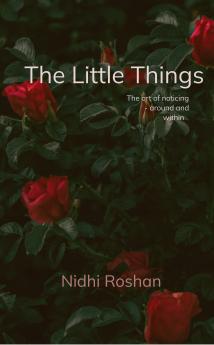 The Little Things.: The art of noticing- around and within
