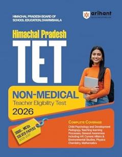 Himachal Pradesh TET (Teacher Eligibility Test ) Non - Medical 2026 | Complete Study Guide | with 3000+ Practice MCQs & Solved Papers (2025â€“2017) | For HP Teacher Eligibility Test (HPBOSE)