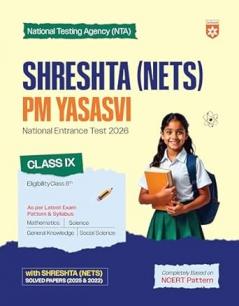 NTA PM Yasasvi Entrance Guide 9th €
