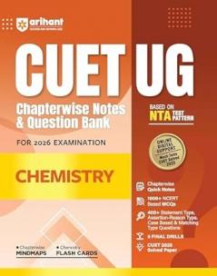 CUET UG Chapterwise Notes & Question Bank for 2026 Examination Chemistry