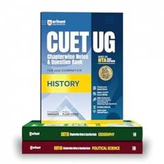 Arihant CUET UG 2026 Humanities Combo (History Geography & Political Science) | Chapterwise Notes & Question Bank | Based on NTA Pattern | 1000+ NCERT MCQs Assertion Reason & Case-Based Questions | Chapterwise Mindmaps & Flash Cards | Free Online Digital Support
