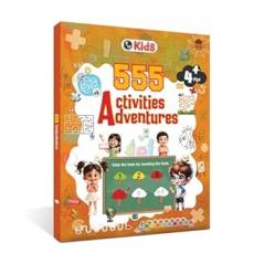 555 Activities Book For Kids 4+ Years Old | Free 500+ Printable Worksheets with Parenting Tips | 555 Adventure Activities | Puzzles Mind Games MazeChallenges Designed Activity Book For Growing Kids