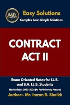 CONTRACT ACT II-LLB NOTES