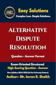 Alternative Dispute Resolution
