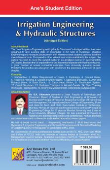 Irrigation Engineering and Hydraulic Structures