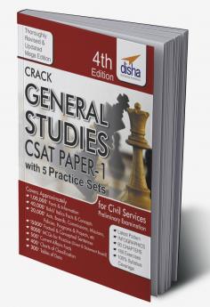 Crack CSAT - Paper 1 with 5 Mock Tests (General Studies IAS Prelims) Fourth Edition
