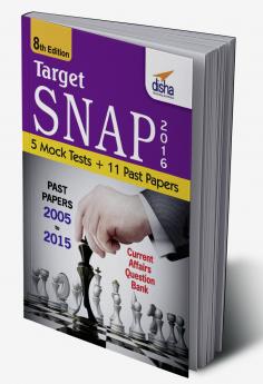 Target SNAP 2016 (Past Papers 2005 - 2015) + 5 Mock Tests