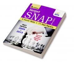 Target SNAP 2016 (Past Papers 2005 - 2015) + 5 Mock Tests