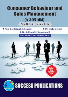 Consumer Behaviour& Sales Management(305 MM)BBA SEM.-III