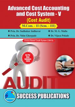 Cost Audit (Costing-V)(307)M.Com Sem-III
