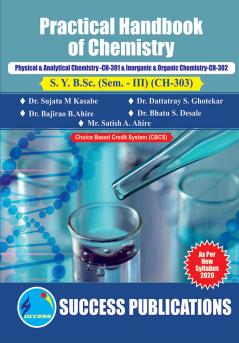Handbook of ChemistryS.Y.B.Sc Sem-III