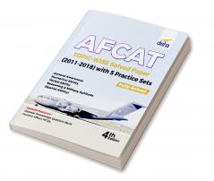 AFCAT Topic-wise Solved Papers (2011-18) with 5 Practice Sets 4th Edition